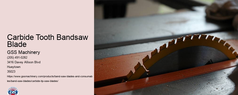 Carbide Tipped Band Saw Blades