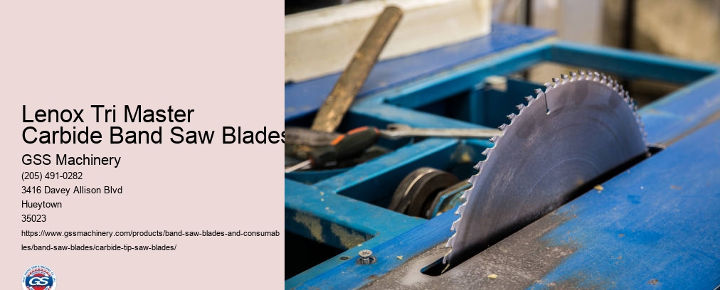 Carbide Tipped Resaw Bandsaw Blades